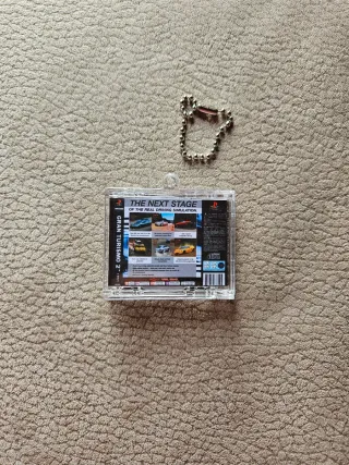 Gran Turismo 2 PS1 Mini CD Portachiavi