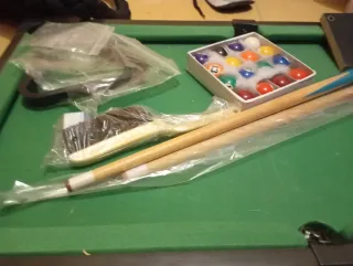 Mesa de billar pequeña.