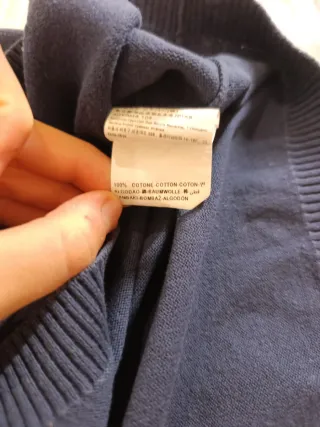 Jersey Benetton niño azul