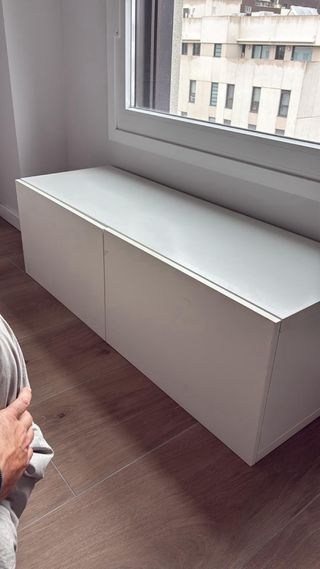 Mueble Besta Ikea blanco