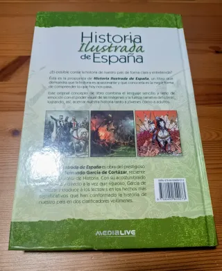 Libro Historia ilustrada de España