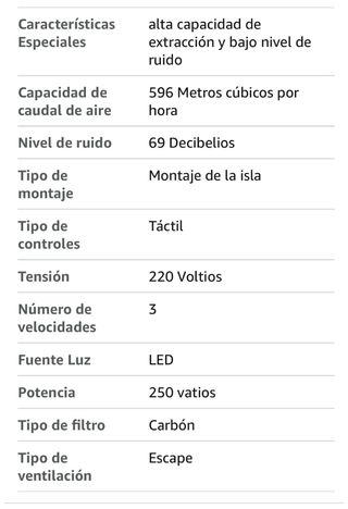 Campana Extractora Isla Klarstein
