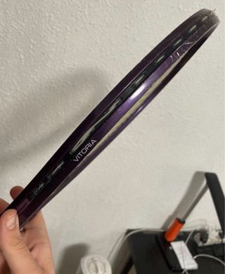 Raqueta de tenis roja + otra de regalo