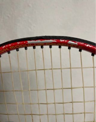 Raqueta de tenis roja + otra de regalo