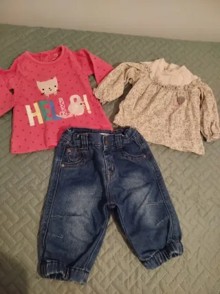 Conjunto bebé niña 0-3 meses