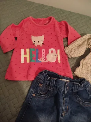 Conjunto bebé niña 0-3 meses