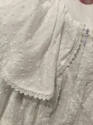 Vestido Petritas blanco