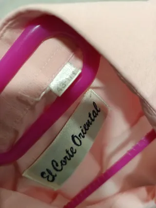 Camisa rosa El Corte Oriental hombre