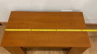 Mesa de centro elevable de madera