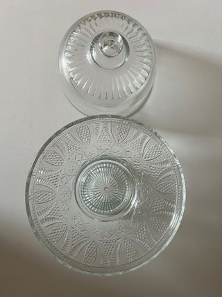 Soporte de tartas y pasteles o quesera