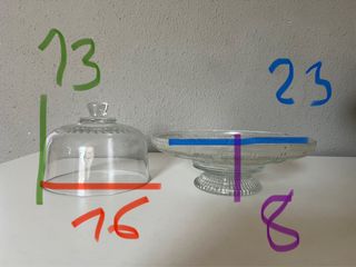 Soporte de tartas y pasteles o quesera