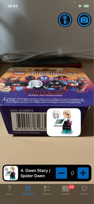 Lego 71050 COLSPI-4 Gwen Stacy Spider Gwen