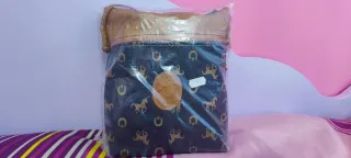 Bolso La Espuela en negro y marrón