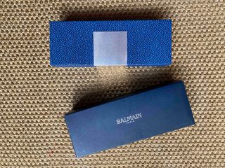 Estuche Bolígrafo y Rotulador de Balmain, París.