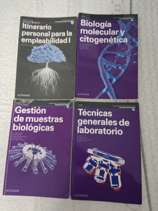 Se venden libros de primero de laboratorio altamar