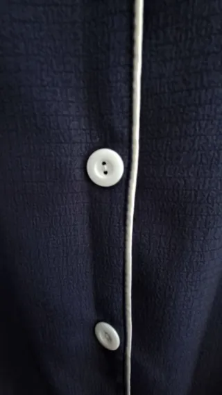 Pijama azul entretiempo