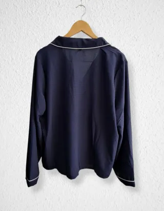 Pijama azul entretiempo