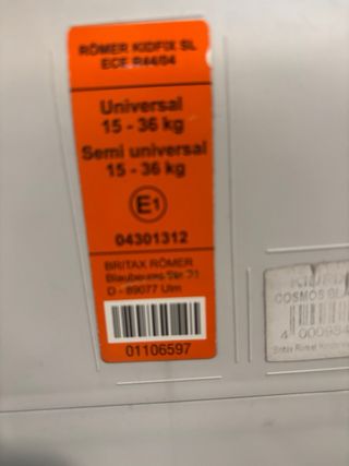 Britax Römer KIDFIX II XP SICT Isofix- buen estado