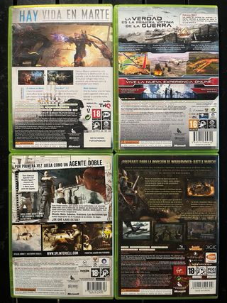 Juegos 360 5€/unidad