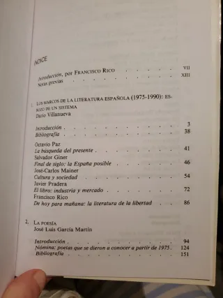 HISTORIA Y CRÍTICA DE LA LITERATURA ESPAÑOLA 9