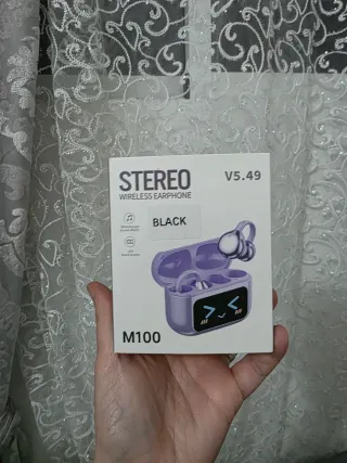 MGALL M100 Auriculares Clip Pantalla Táctil