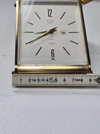 Orologio da scrivania meccanico 8 giorni