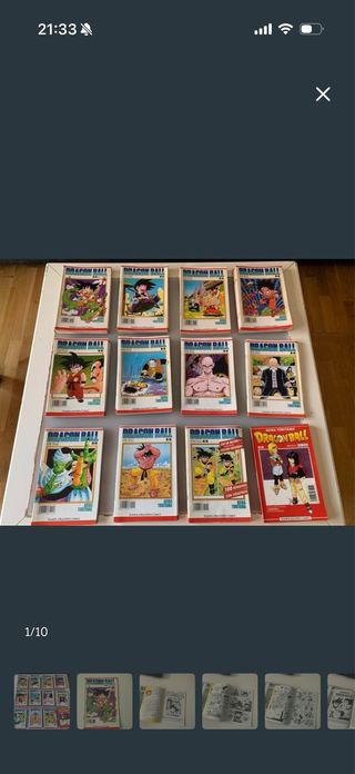 Comic Dragon Ball serie roja