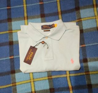 Polo Ralph Lauren Talla M Azul Rosa