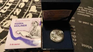 10 Euros Plata España.