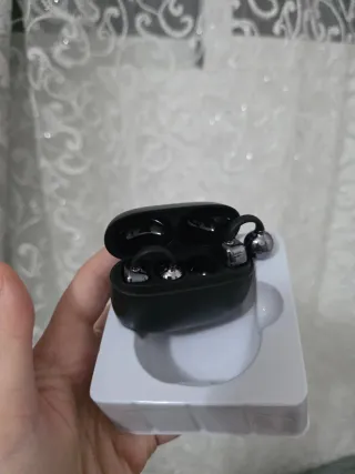 Auriculares PAXA Chipbuds 7 Negro/Plata