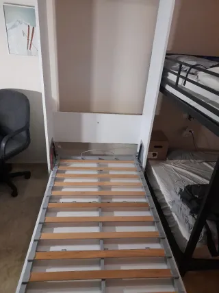 Cama Abatible Vertical para colchón de 90×190x20cm