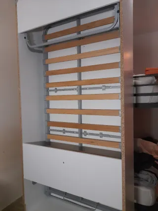 Cama Abatible Vertical para colchón de 90×190x20cm