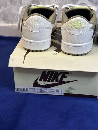 Jordan 1 Retro Low Golf x Travis Scott Olive