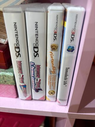 Nintendo New 3DS XL Rosa + 4 Juegos