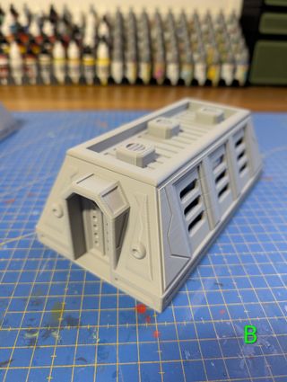 Escenografia: casa/edificio para Star Wars legion