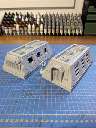 Escenografia: casa/edificio para Star Wars legion