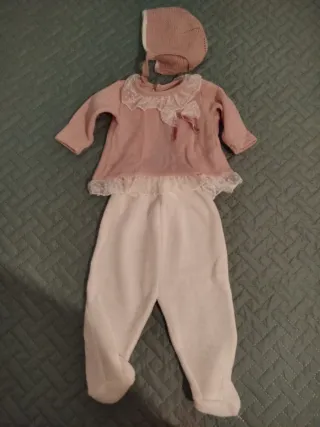 Conjunto bebé niña 0-3 meses