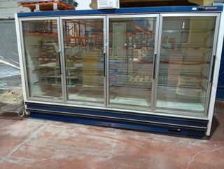Frigorífico expositor cristal 4 puertas