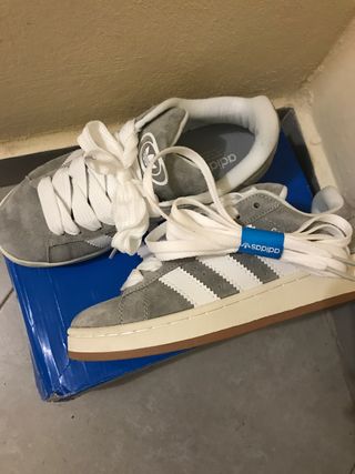 Zapatillas Adidas Campus Grises