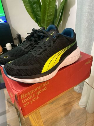 Zapatillas Puma Running Pro Foam Negras/Amarillas