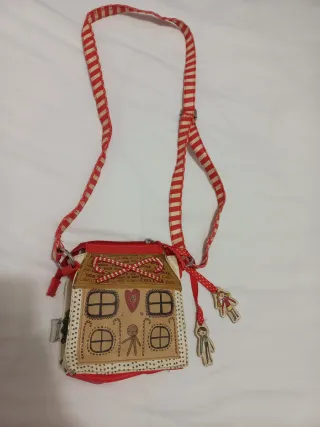 Bolso infantil casa de jengibre