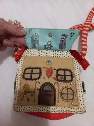 Bolso infantil casa de jengibre