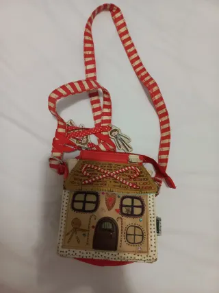 Bolso infantil casa de jengibre