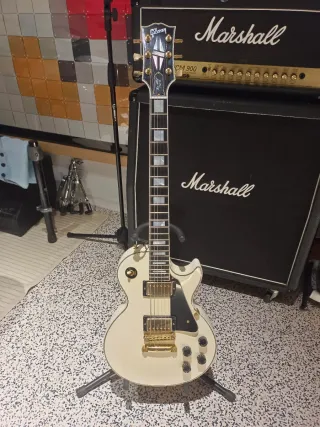Gibson Les Paul Custom Alpine White 2013