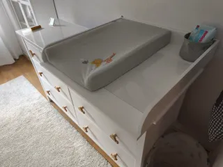 Cambiador Cómoda Ikea Hemnes Blanco