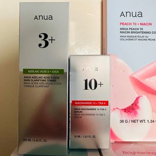 Anua 3+ 10+ Peach 70+ Mascarilla Pads