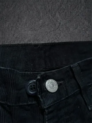 Pantalón Levi's pana negro recto mujer Talla S