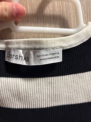 Top Rayas Cruzado Bajo