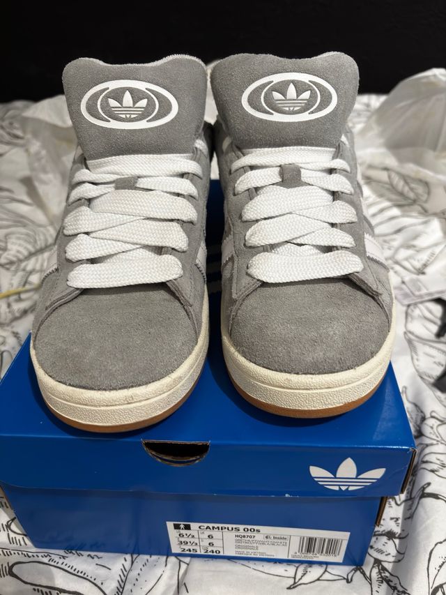 adidas gazelle silver green womens ADIDAS ORIGINALS Gray Campus 00s sneakers for boys and girls – Pavidas main image 1