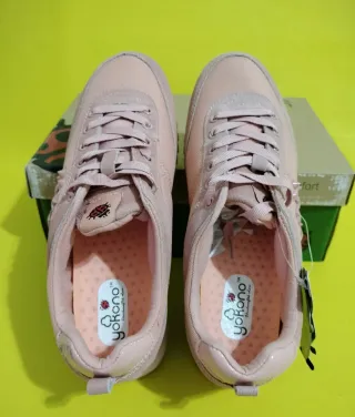 Zapatillas Yokono Rosa Estrellas
